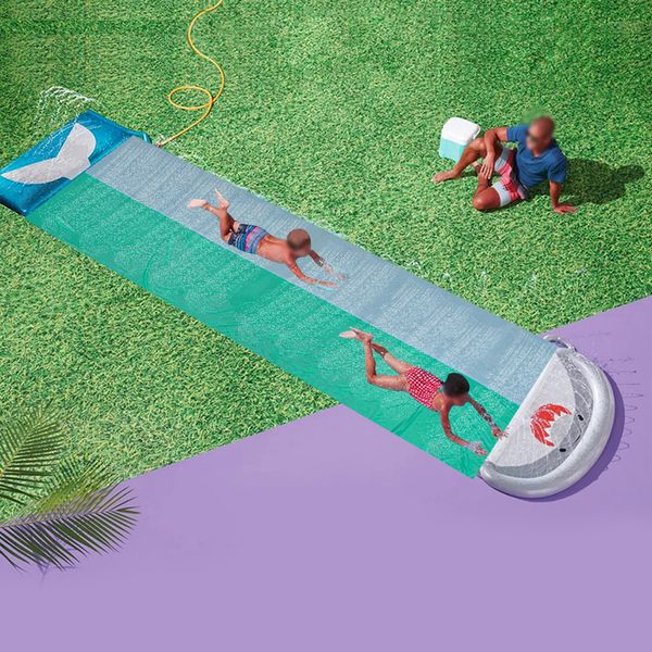 summer whale inflatable water slide mat waterskiing splash play toys outdoor surfboard summer game with crash pad for kids
summer whale inflatable water slide mat waterskiing splash play toys outdoor surfboard summer game with crash pad for kids