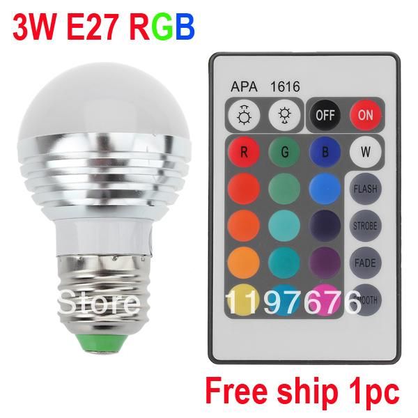 bulbs rgb led bulb 3w e27 16 color change lamp spotlight 85-265v with ir remote spot
bulbs rgb led bulb 3w e27 16 color change lamp spotlight 85-265v with ir remote spot