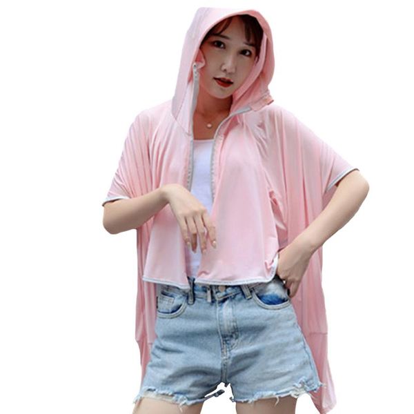 women's hoodies & sweatshirts women face cover sun protection clothing ice silk hooded anti-uv solid batwing sleeve quickly dry breath, Black
women's hoodies & sweatshirts women face cover sun protection clothing ice silk hooded anti-uv solid batwing sleeve quickly dry breath, Black
