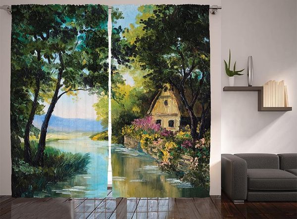 curtain & drapes rustic curtains house and river trees garden of colorful flowers image living room bedroom window brown blue
curtain & drapes rustic curtains house and river trees garden of colorful flowers image living room bedroom window brown blue