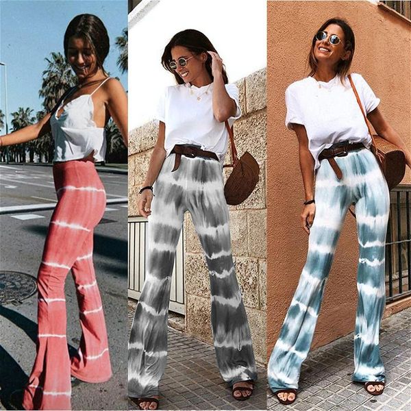 women's pants & capris casual bohemian long bottoms female women flare tie-dye stripe high waist trousers summer fall, Black;white
women's pants & capris casual bohemian long bottoms female women flare tie-dye stripe high waist trousers summer fall, Black;white