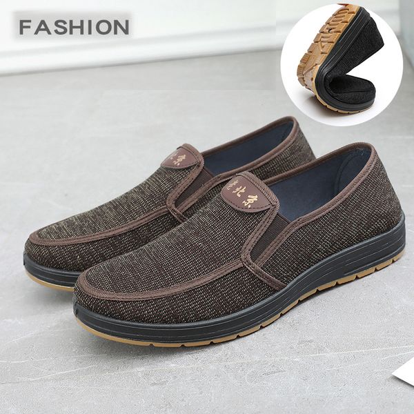 old beijing cloth shoes mens spring and autumn middle-aged and elderly soft bottom breathable non-slip walking casual pumps dad shoes cloth, Black
old beijing cloth shoes mens spring and autumn middle-aged and elderly soft bottom breathable non-slip walking casual pumps dad shoes cloth, Black