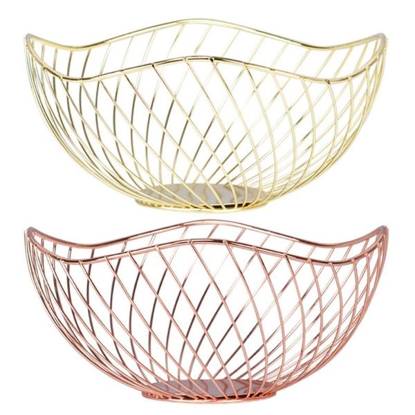 dishes & plates irregular deskfruit basket metal wire kitchen candy storage 
dishes & plates irregular deskfruit basket metal wire kitchen candy storage