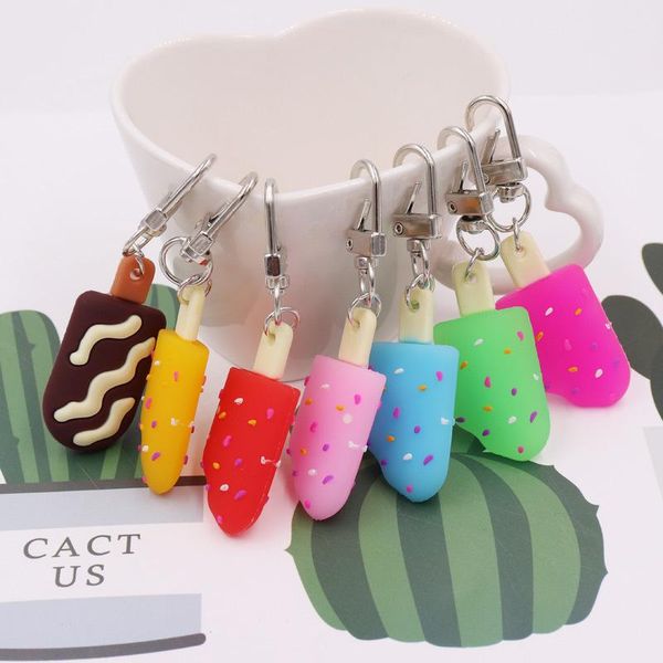 keychains summer creative ins wind candy color soft cream key ring car bag pendant jewelry, Silver
keychains summer creative ins wind candy color soft cream key ring car bag pendant jewelry, Silver