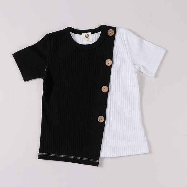 kids clothes t shirt baby girls and boys clothes round neck short sleeves fashion children t-shirt ribbed contract patched color y0914, Blue
kids clothes t shirt baby girls and boys clothes round neck short sleeves fashion children t-shirt ribbed contract patched color y0914, Blue