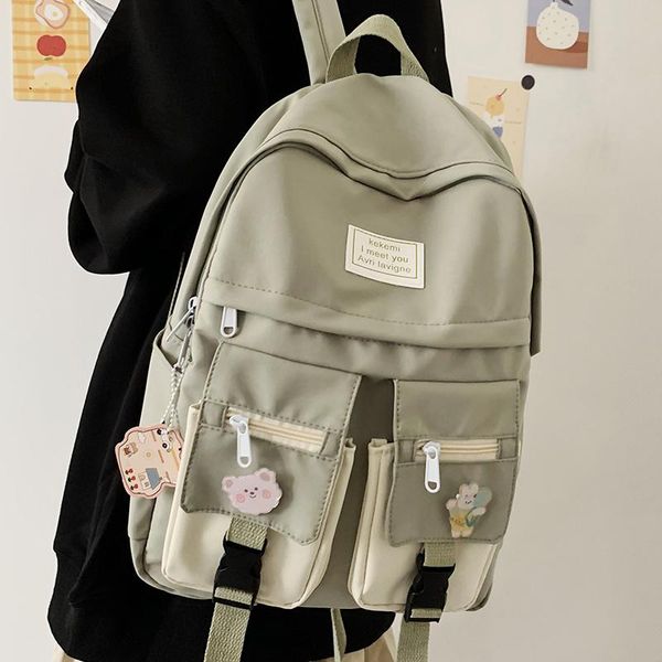 kawaii fashion women backpack for teenager girl schoolbag travel shoulder bag cute nylon waterproof rucksack mini
kawaii fashion women backpack for teenager girl schoolbag travel shoulder bag cute nylon waterproof rucksack mini