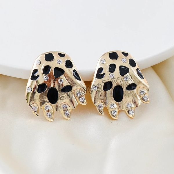 new fashion cute animal claw stud earrings earrings funny black spots white rhinestone geometry jewelry accessories earrings for women, Golden;silver
new fashion cute animal claw stud earrings earrings funny black spots white rhinestone geometry jewelry accessories earrings for women, Golden;silver