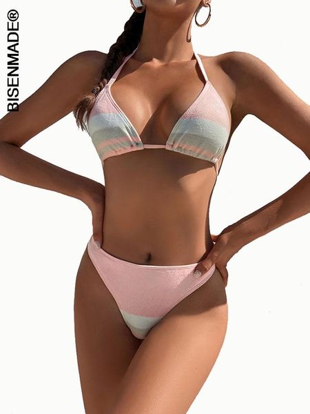 one-piece suits est bikinis female micro folds swimwear women high cut bikini set string swimming suit for stripe print swimsuit
one-piece suits est bikinis female micro folds swimwear women high cut bikini set string swimming suit for stripe print swimsuit