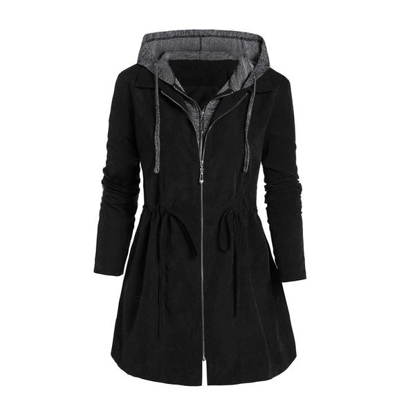 women's jackets autumn winter fashion women patchwork hooded plus size coat zipper up outwear with pocket chaqueta mujer #8, Black;brown
women's jackets autumn winter fashion women patchwork hooded plus size coat zipper up outwear with pocket chaqueta mujer #8, Black;brown