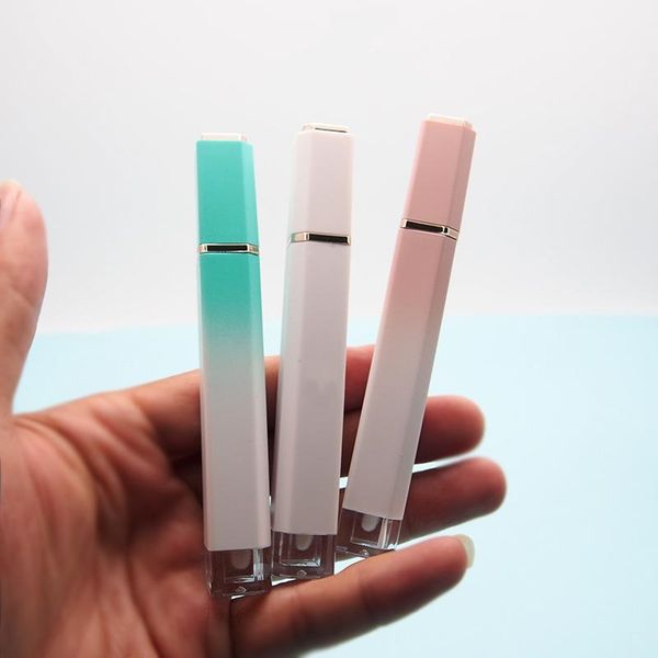 lip gloss 4.5ml empty gradient white pink green tube plastic container cosmetic packaging containers 50pcs
lip gloss 4.5ml empty gradient white pink green tube plastic container cosmetic packaging containers 50pcs