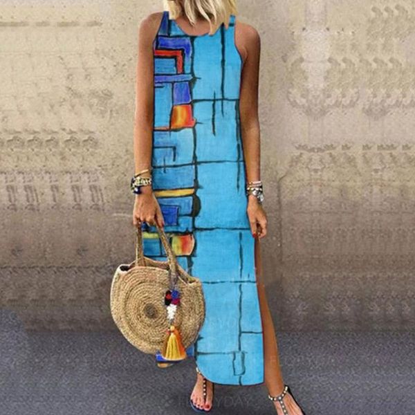 maternity dresses summer boho sleeveless for women 2021 round neck side slit print high waist elegant dress vestidos de mujer#30, White
maternity dresses summer boho sleeveless for women 2021 round neck side slit print high waist elegant dress vestidos de mujer#30, White