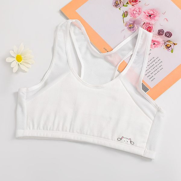 light and breathable i-shaped girl vest cartoon back underwear cotton student shoulder belt bra straight, Black;white
light and breathable i-shaped girl vest cartoon back underwear cotton student shoulder belt bra straight, Black;white