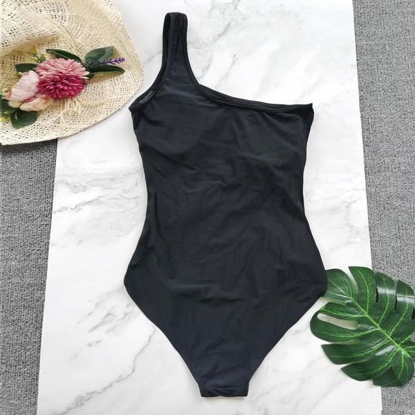 one-piece suits women swimsuit one shoulder bikini padded swimwear push up solid bathing suit piece monokini
one-piece suits women swimsuit one shoulder bikini padded swimwear push up solid bathing suit piece monokini