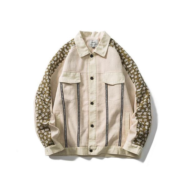 men's jackets retro color match pocekts tooling jacket for men and women streetwear lapel oversize casual autumn coat loose harajuku cl, Black;brown
men's jackets retro color match pocekts tooling jacket for men and women streetwear lapel oversize casual autumn coat loose harajuku cl, Black;brown