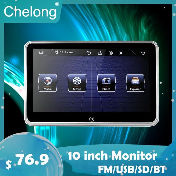 car video 10"hd headrest monitor dvd player usb/sd/fm tft lcd digital screen touch button game remote control mp5
car video 10"hd headrest monitor dvd player usb/sd/fm tft lcd digital screen touch button game remote control mp5