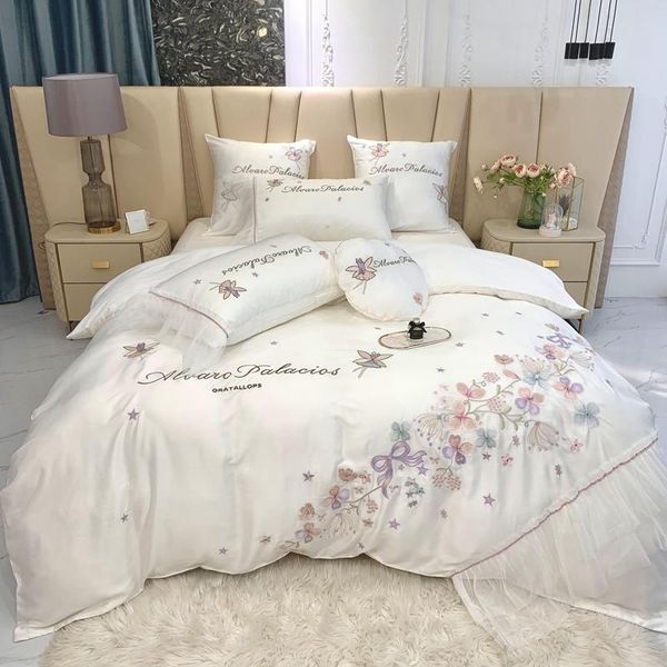 bedding sets korean white floral embroidery lace princess set luxury egyptian cotton duvet cover bed sheet bedspread pillowcases
bedding sets korean white floral embroidery lace princess set luxury egyptian cotton duvet cover bed sheet bedspread pillowcases