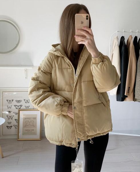 winter fashion loose winter cotton overcoat down jacket cotton-padded clothes women's short style cotton-padded jacket clothes, Black
winter fashion loose winter cotton overcoat down jacket cotton-padded clothes women's short style cotton-padded jacket clothes, Black