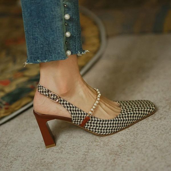 open shoes heel square toe 2021 sandals buckle large size summer high comfort girls fashion big checkered rome fretwork casu, Black
open shoes heel square toe 2021 sandals buckle large size summer high comfort girls fashion big checkered rome fretwork casu, Black