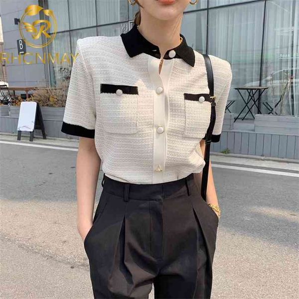 summer japanese style turn-down collar short sleeve thin short-sleeved ice silk knit womens shirt coats blouses 210506, White
summer japanese style turn-down collar short sleeve thin short-sleeved ice silk knit womens shirt coats blouses 210506, White