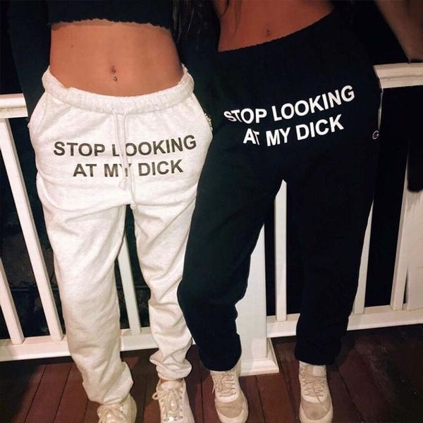 sweat letter slooking womens capris at my dick sweatpants joggers hippie cotton hip hop high waist, Black;white
sweat letter slooking womens capris at my dick sweatpants joggers hippie cotton hip hop high waist, Black;white