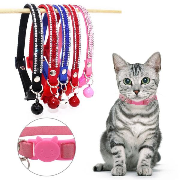 dog collars & leashes pu leather collar diamond studded pet adjustable neck strap bling rhinestone necklace belt with bell
dog collars & leashes pu leather collar diamond studded pet adjustable neck strap bling rhinestone necklace belt with bell