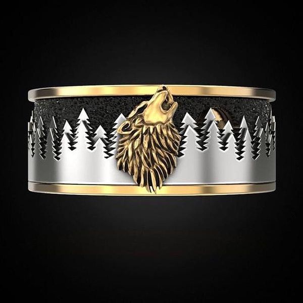 cluster rings mengyi 925 silver&gold punk viking wolf men's ring charm party accessories motorcycle band jewelry, Golden;silver
cluster rings mengyi 925 silver&gold punk viking wolf men's ring charm party accessories motorcycle band jewelry, Golden;silver