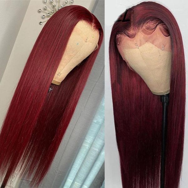 burgundy lace front wigs 13*6 frontal brazilian straight human hair pre plucked remy red wig1, Black;brown
burgundy lace front wigs 13*6 frontal brazilian straight human hair pre plucked remy red wig1, Black;brown