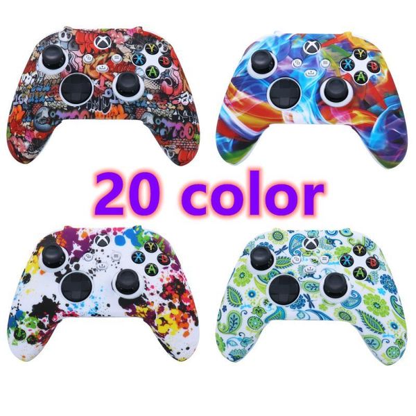 gamepad case silicone camouflage protective cover grip shell skin sweat proof for xbox s/x game controllers & joysticks
gamepad case silicone camouflage protective cover grip shell skin sweat proof for xbox s/x game controllers & joysticks