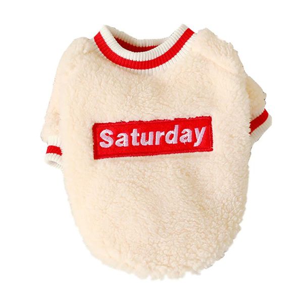 dog apparel autumn winter pullover clothes cats costume casual letter print jumper pet warm fleece round neck puppy outdoor
dog apparel autumn winter pullover clothes cats costume casual letter print jumper pet warm fleece round neck puppy outdoor