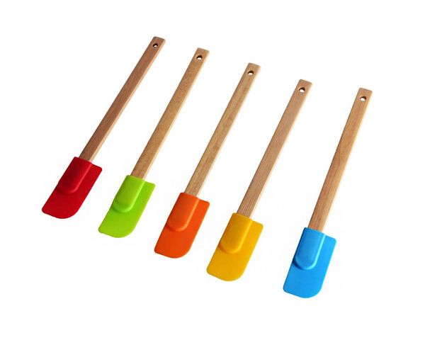 baking & pastry tools small wooden handle silicone scraper cake cream batter stir butter jam rags heat-resistant kitchen accessories
baking & pastry tools small wooden handle silicone scraper cake cream batter stir butter jam rags heat-resistant kitchen accessories