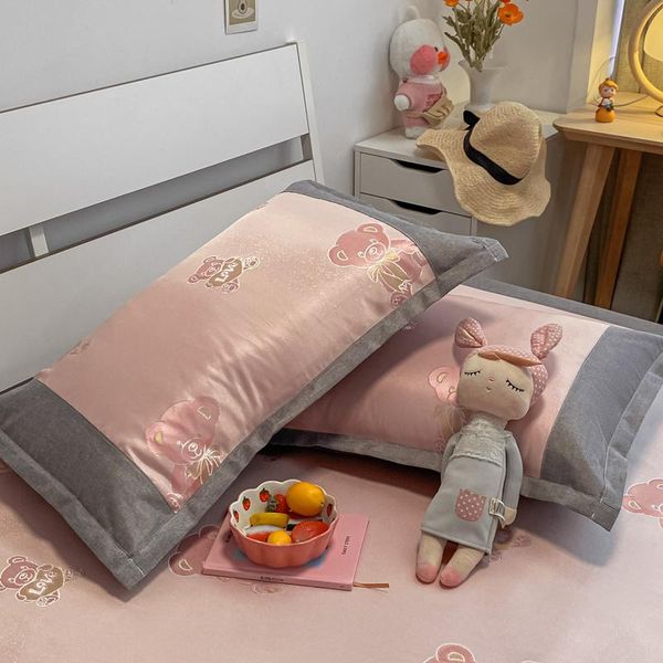 pillow case ins summer ice silk a pair of cartoon children's single core liner 48x74
pillow case ins summer ice silk a pair of cartoon children's single core liner 48x74