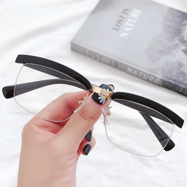 sunglasses men business style hardy half frame eyeglasses women oversized retro optical myopia glasses prescription eyewear compute goggle, White;black
sunglasses men business style hardy half frame eyeglasses women oversized retro optical myopia glasses prescription eyewear compute goggle, White;black