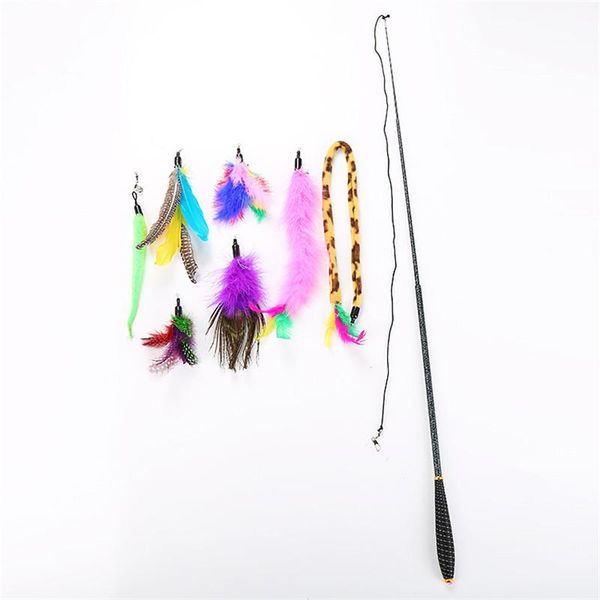 pet cat toy set teaser multi-color feather gift extra-value combination pieces of sets toys
pet cat toy set teaser multi-color feather gift extra-value combination pieces of sets toys