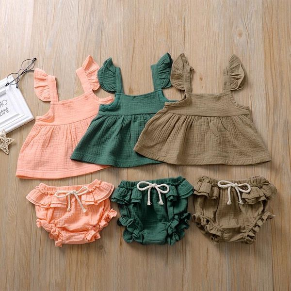 baby girl clothes set sleeveless pullover skirt+solid casual shorts 2pcs toddler outfit kids boutique clothing wholesale sets, White
baby girl clothes set sleeveless pullover skirt+solid casual shorts 2pcs toddler outfit kids boutique clothing wholesale sets, White