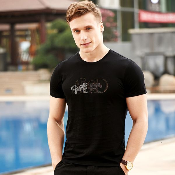 men's t-shirts summer t-shirt short sleeve korean sequin embroidered tiger slim silk cotton t-shirt l432 iws5, White;black
men's t-shirts summer t-shirt short sleeve korean sequin embroidered tiger slim silk cotton t-shirt l432 iws5, White;black