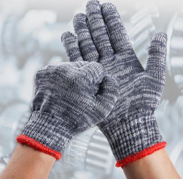 24 pairs of cotton gloves nylon blended thickened grey black wear resistant for men and women workers, Blue;gray
24 pairs of cotton gloves nylon blended thickened grey black wear resistant for men and women workers, Blue;gray