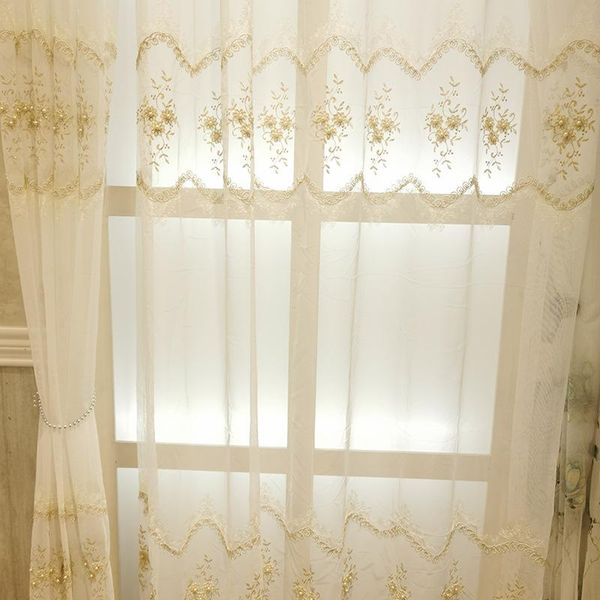 curtain & drapes pearl embroidered garden white tulle curtains for living room lace window screening items x-m200#hs
curtain & drapes pearl embroidered garden white tulle curtains for living room lace window screening items x-m200#hs