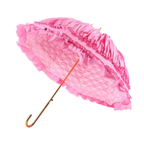umbrellas sunny and rainy umbrella for beautiful women summer parasol black coating anti uv lace long handle
umbrellas sunny and rainy umbrella for beautiful women summer parasol black coating anti uv lace long handle