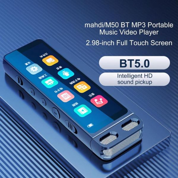 & mp4 players mahdi/m50 bt mp3 portable music video player 2.98-inch screen with speaker fm automatic radio 3.5mm audio input tf card
& mp4 players mahdi/m50 bt mp3 portable music video player 2.98-inch screen with speaker fm automatic radio 3.5mm audio input tf card