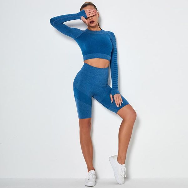 yoga outfit 2 piece sport suit set shorts sets gym clothing workout for woman long sleeve crop shorts sportswear
yoga outfit 2 piece sport suit set shorts sets gym clothing workout for woman long sleeve crop shorts sportswear