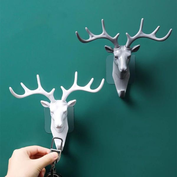 hooks & rails nordic deer antler vintage wall hanging clothes hat rack multifunctional self adhesive decoration bathroom organizer
hooks & rails nordic deer antler vintage wall hanging clothes hat rack multifunctional self adhesive decoration bathroom organizer