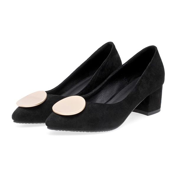 dress shoes big size pointed suede decorative single ladies high heels women woman pumps, Black
dress shoes big size pointed suede decorative single ladies high heels women woman pumps, Black