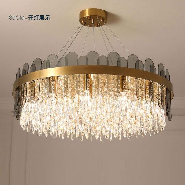 pendant lamps postmodern light luxury chandelier bedroom crystal living room dining hong kong style creative french villa fashion
pendant lamps postmodern light luxury chandelier bedroom crystal living room dining hong kong style creative french villa fashion