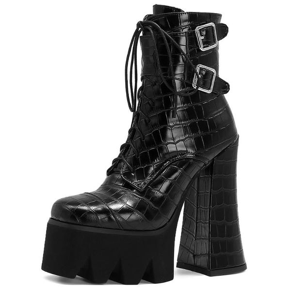 boots doratasia brand women block heel designer zipper black shoes winter solid high heels lace up ankle
boots doratasia brand women block heel designer zipper black shoes winter solid high heels lace up ankle