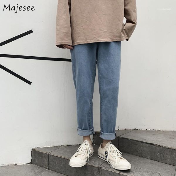 men's jeans men loose pencil high waist teenager casual vintage denim trousers korean fashion blue slim simple all-match students chic1
men's jeans men loose pencil high waist teenager casual vintage denim trousers korean fashion blue slim simple all-match students chic1