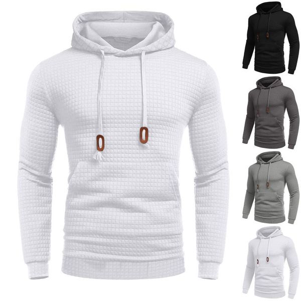 men's hoodies & sweatshirts harajuku mens autumn slim casual plaid hooded long sleeve sweatshirt blouse plus size men clothing sudadera, Black
men's hoodies & sweatshirts harajuku mens autumn slim casual plaid hooded long sleeve sweatshirt blouse plus size men clothing sudadera, Black