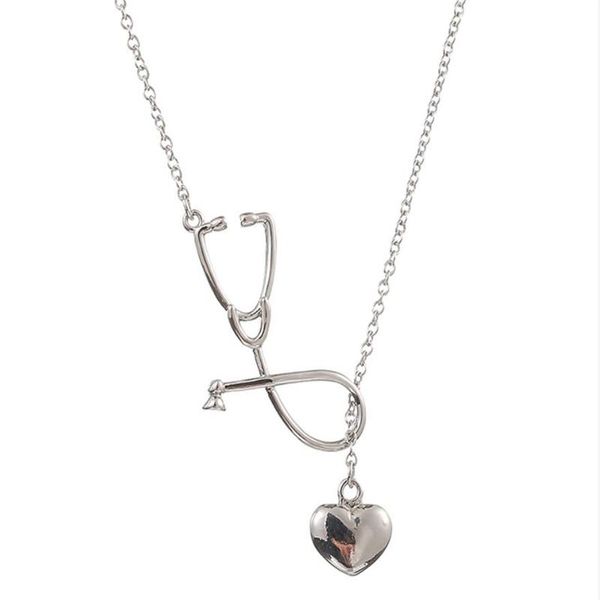 pendant necklaces fashion heart stethoscope necklace gold black rose silver color charm women's graduation gift
pendant necklaces fashion heart stethoscope necklace gold black rose silver color charm women's graduation gift