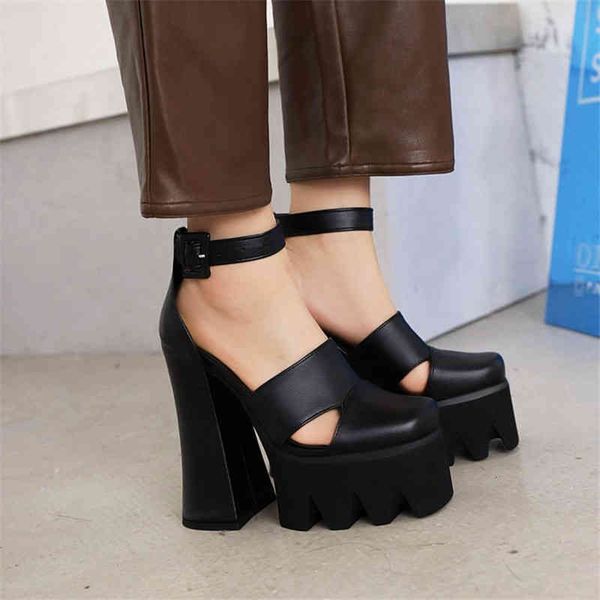sandals pxelena vintage women chunky block high heels punk rock gothic ankle strap platform party nightclub shoes plus size 43 znu2, Black
sandals pxelena vintage women chunky block high heels punk rock gothic ankle strap platform party nightclub shoes plus size 43 znu2, Black