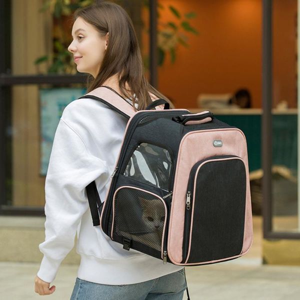 ultra-light storage and breathable pet backpack portable folding bag outside expansion cat travel carriers,crates & houses
ultra-light storage and breathable pet backpack portable folding bag outside expansion cat travel carriers,crates & houses
