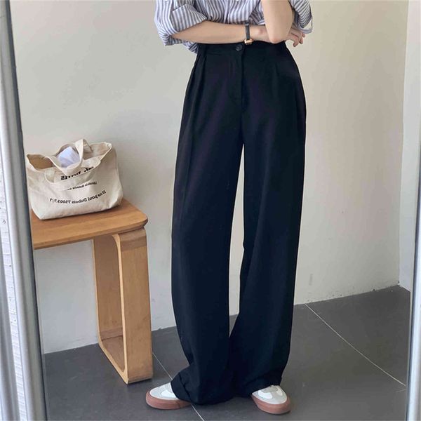 women's pants & capris hzirip femme elastic-waist regular bottoms all match loose trousers solid straight summer ol casual high waist j, Black;white
women's pants & capris hzirip femme elastic-waist regular bottoms all match loose trousers solid straight summer ol casual high waist j, Black;white